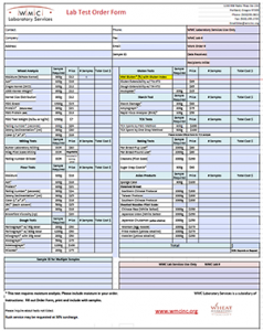 Generic Lab Order Form