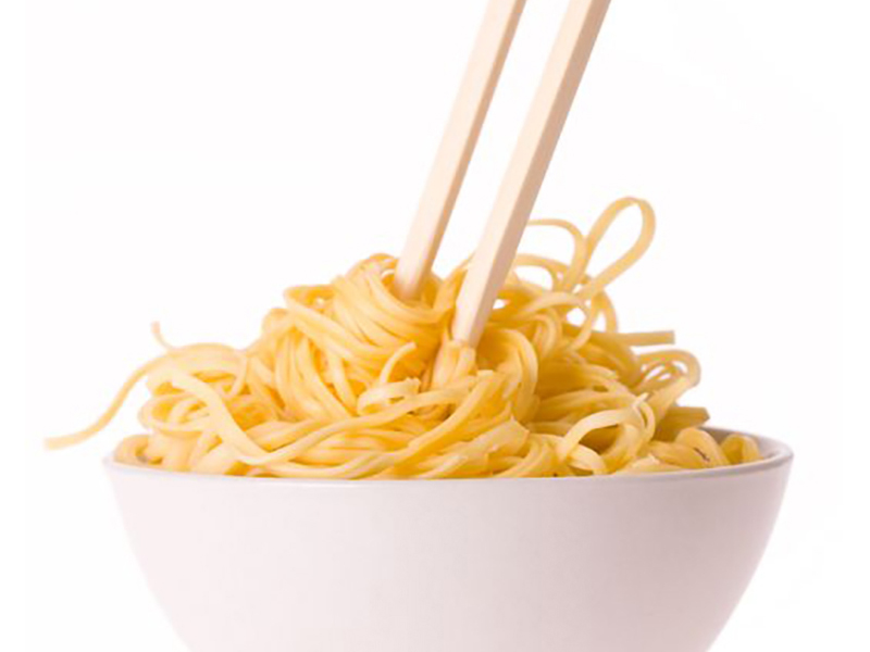 Noodles in Bowl